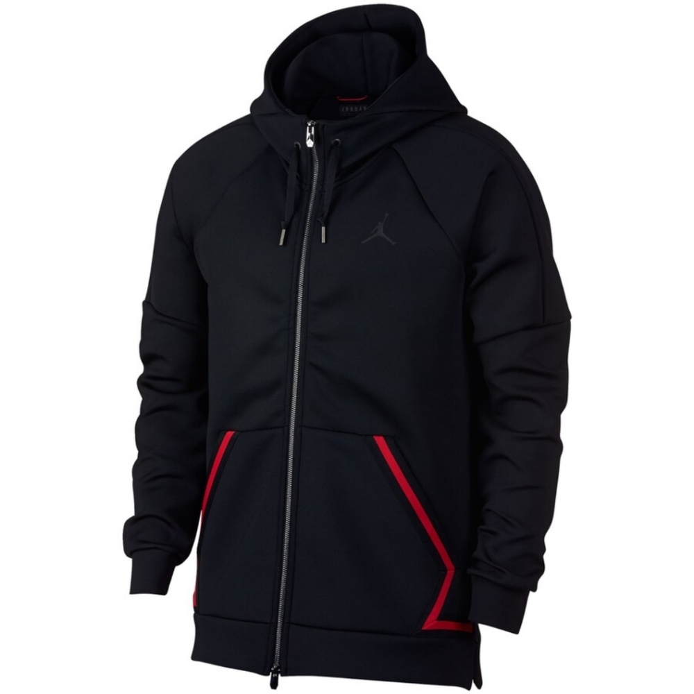 Men's Jordan Black Flight Tech Diamond Tri-Blend Full-Zip Jacket Size Small